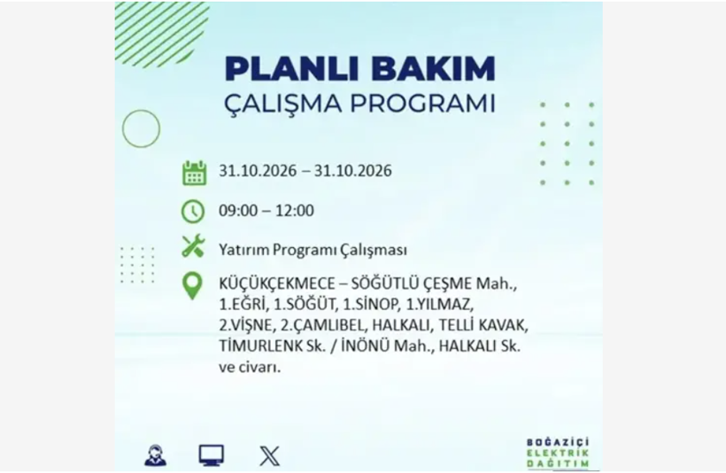 İstanbullular dikkat! Yarın kent resmen karanlığa gömülecek... - Resim: 13