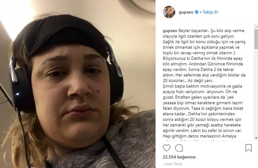 Gupse Özay'ın film için aldığı kilolar başına bela oldu - Resim: 2