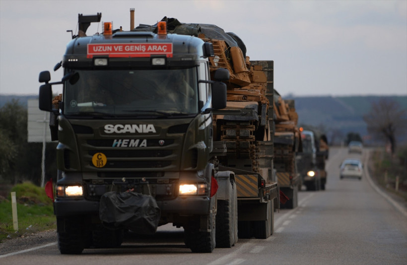 Sınıra askeri sevkiyat tam gaz devam ediyor... - Resim: 3