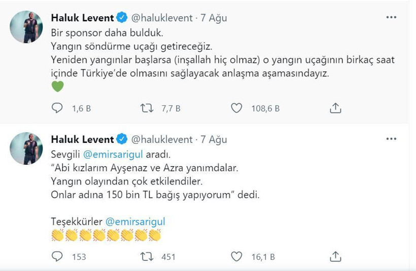 Emir Sarıgül'ün eski eşinden Haluk Levent'e: 1 aydır kızlarını görmüyor ama bağış yapmış - Resim: 2