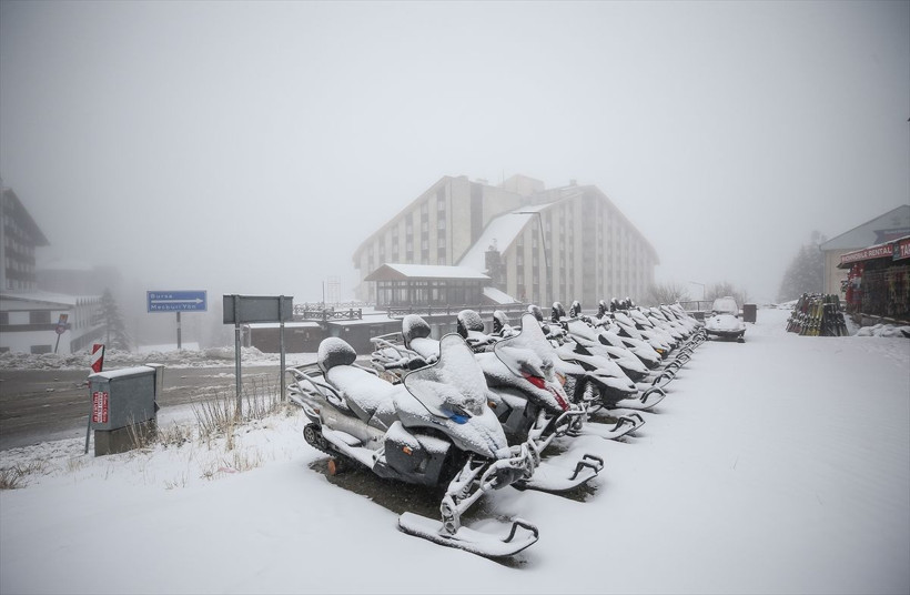 Kış ayının ilk gününde Uludağ ve Kars beyaza büründü! İşte görsel şölen - Resim: 4