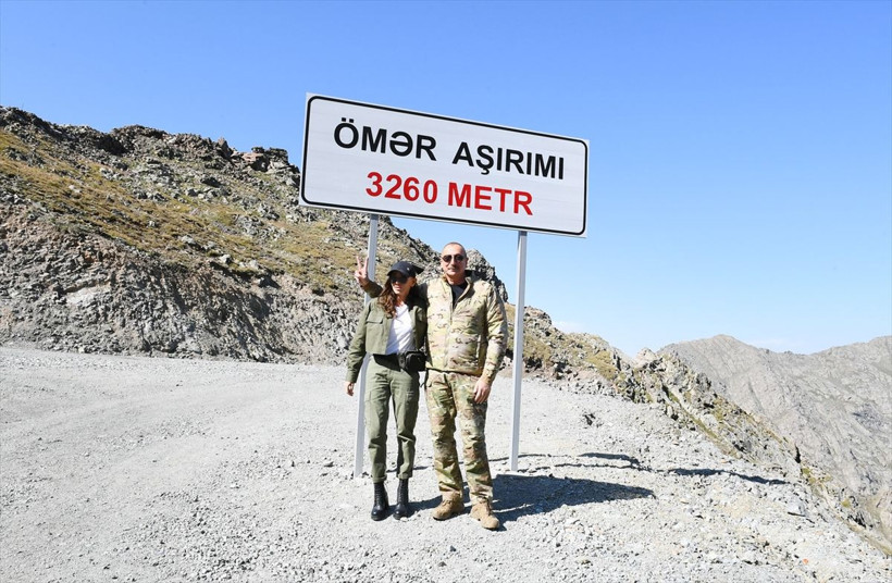 Azerbaycan Cumhurbaşkanı Aliyev Ermenistan işgalinden kurtarılan Laçın ve Kelbecer'i ziyaret etti - Resim: 3