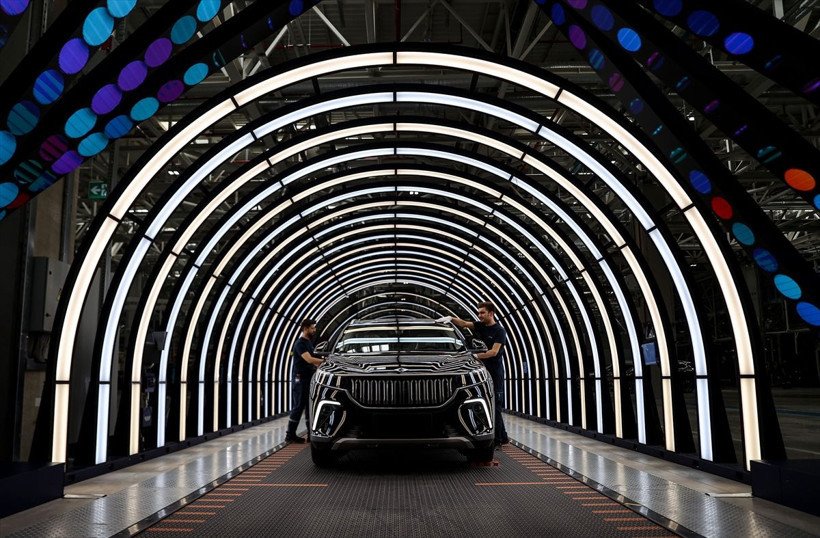 Togg eylülde yeni rekor hedefliyor Gemlik'teki fabrika görüntülendi - Resim: 2