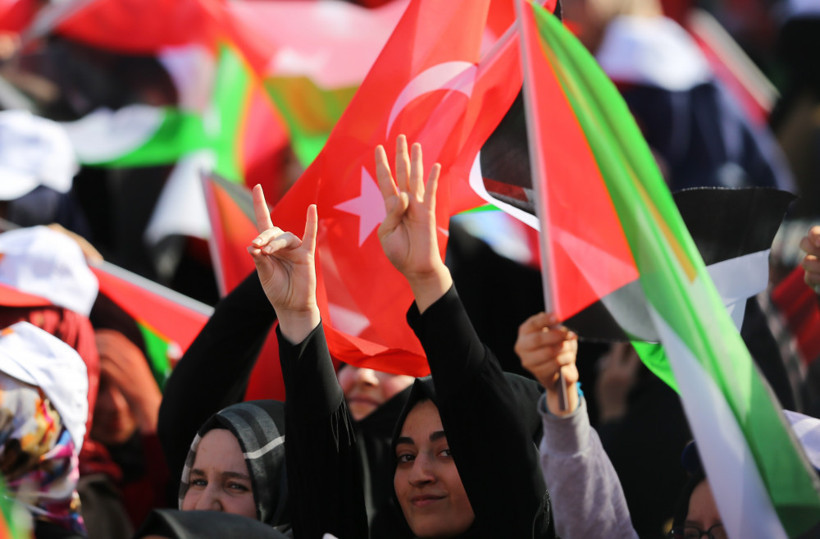 Binlerce kişi Zulme Lanet, Kudüs'e Destek mitinginde buluştu - Resim: 2