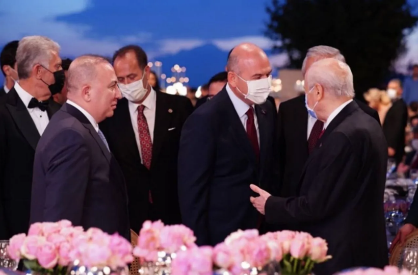 Aydın Doğan, Binali Yıldırım ve Devlet Bahçeli düğünde buluştu! - Resim: 4