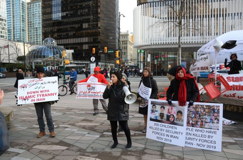 Kanada'da İran karşıtı gösteriden çarpıcı fotoğraflar - Resim: 4