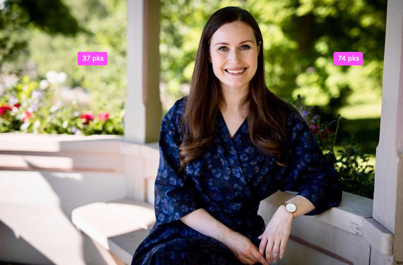 Başbakan'ın derin dekolteli fotoğrafı olay oldu! Herkes siyaset için dekoltesini paylaştı - Resim: 1