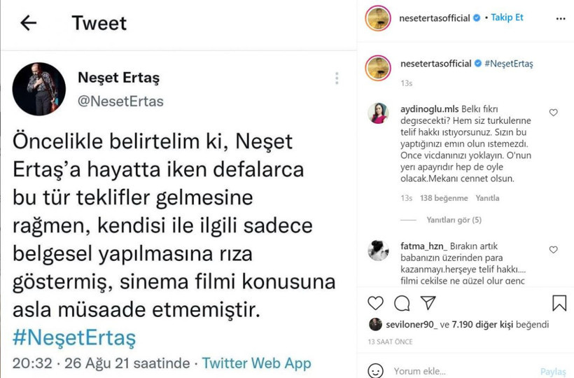 Neşet Ertaş'ın hayatını konu alan filme ailesi dava açıyor! - Resim: 2