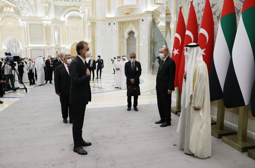 Başkan Erdoğan, Birleşik Arap Emirlikleri'nde! İşte dikkat çeken kareler - Resim: 3