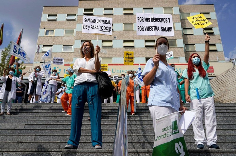 Vakalar artınca yeniden seyahat yasağı geldi! Madrid'de karantina başlıyor - Resim: 2