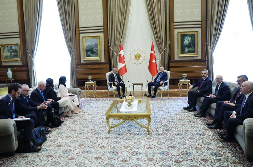 Cumhurbaşkanı Erdoğan, Finlandiya Cumhurbaşkanı Stubb ve Kanada Başbakanı Carney ile görüştü - Resim: 3