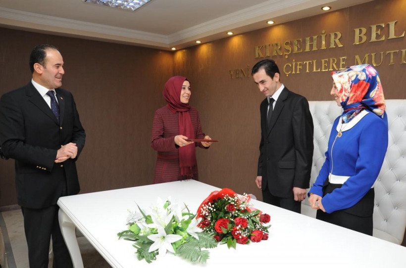 Toma şoförünün ilginç nikahı şaşırttı! - Resim: 2