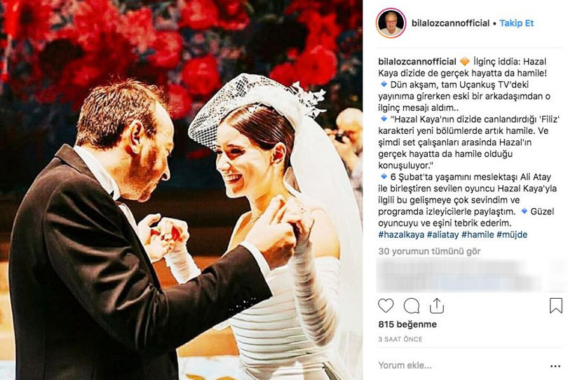 Hazal Kaya için olay iddia Bizim Hikaye'de hamileyi oynuyordu - Resim: 4