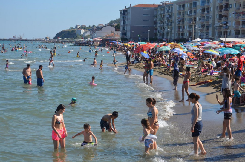 Tekirdağ'da plajlar doldu taştı - Resim: 4