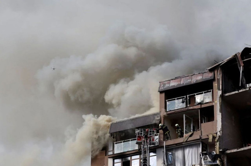 Rusya Ukrayna'nın başkentini füzelerle vurdu! Rus işgali 123. gününde şiddetlendi - Resim: 2