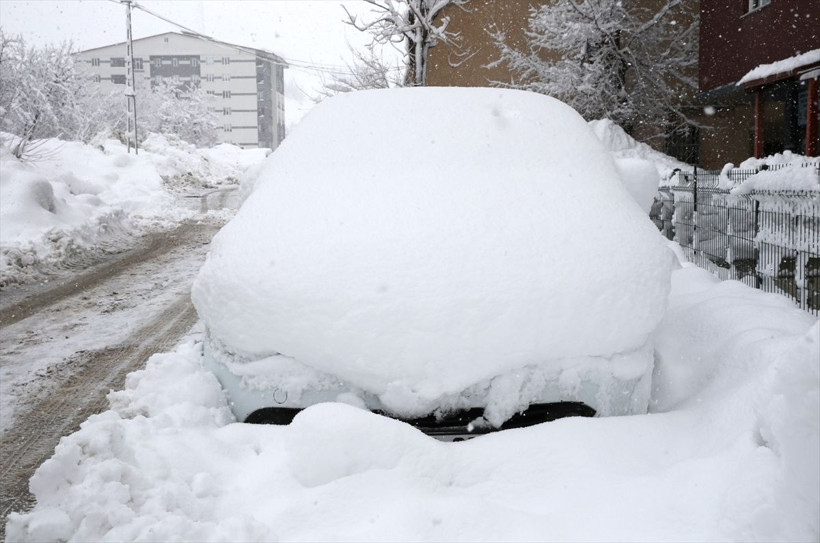 70 ilde hava sıcaklığı sıfırın altına düştü! O il resmen buz tuttu -19,9'u gördü - Resim: 2