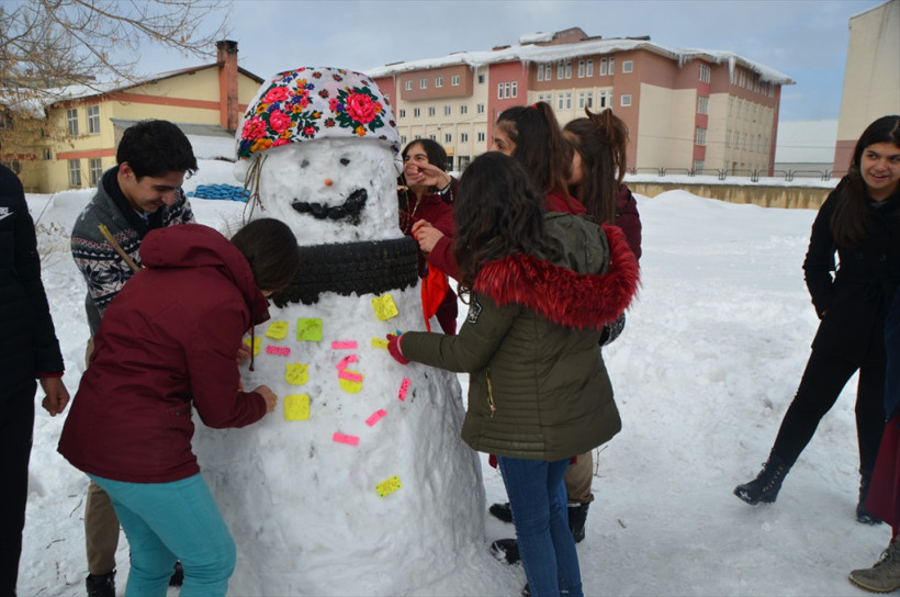 Hakkari'de kardan adamlar  yarıştı! - Resim: 4