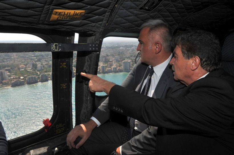 Kültür ve Turizm Bakanı Mehmet Nuri Ersoy KKTC'de kapalı Maraş bölgesini inceledi - Resim: 3