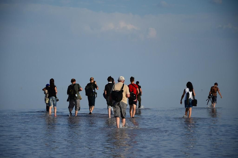 Tuz Gölü'nün gün batımındaki eşsiz güzelliği hayran bırakıyor - Resim: 3