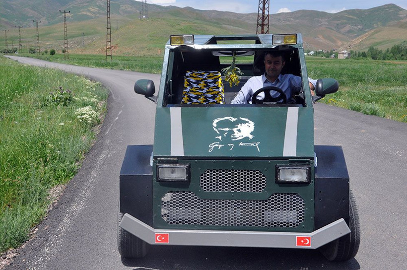 Hakkarili çoban, 40 bin lira harcayıp 1.5 yılda yaptı! 20 litre benzinle 150 kilometre gidiyor - Resim: 2