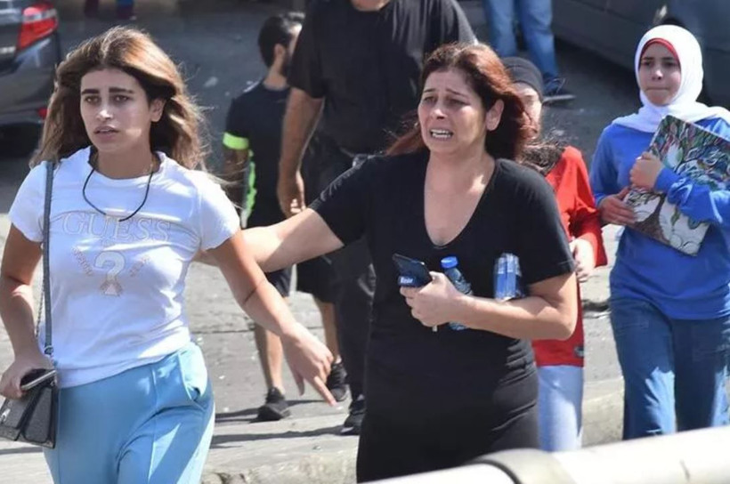 Çatışmanın ortasında kaldılar! Gözyaşları sel oldu: Lübnan Beyrut'ta kan donduran görüntüler - Resim: 3