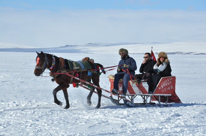 Yabancı turistler akın etti! Kars'ta görenler şaştı kaldı: Benim için güzel bir duyguydu - Resim: 5