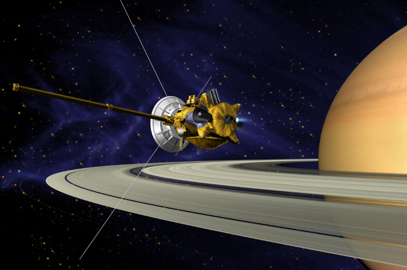 Cassini'nin ölüm dalışı başladı son öpücük kaydedilecek - Resim: 2