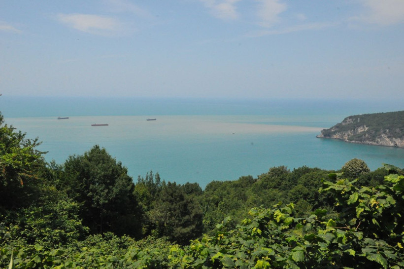 Bartın'da yağmur sonrası denizin rengi değişti! - Resim: 1