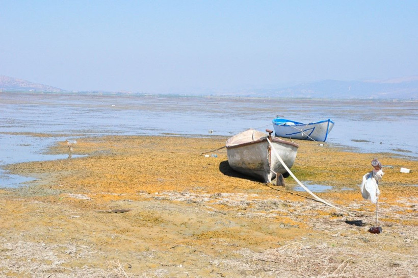 Marmara Gölü'nde su 500 metre çekildi, derinlik 1 metreye düştü - Resim: 3