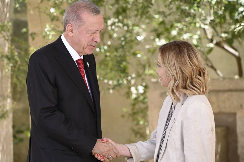 Cumhurbaşkanı Erdoğan'dan İtalya'da kritik temaslar! BAE Devlet Başkanı ile görüştü! İslam dünyasına mesaj... - Resim: 2