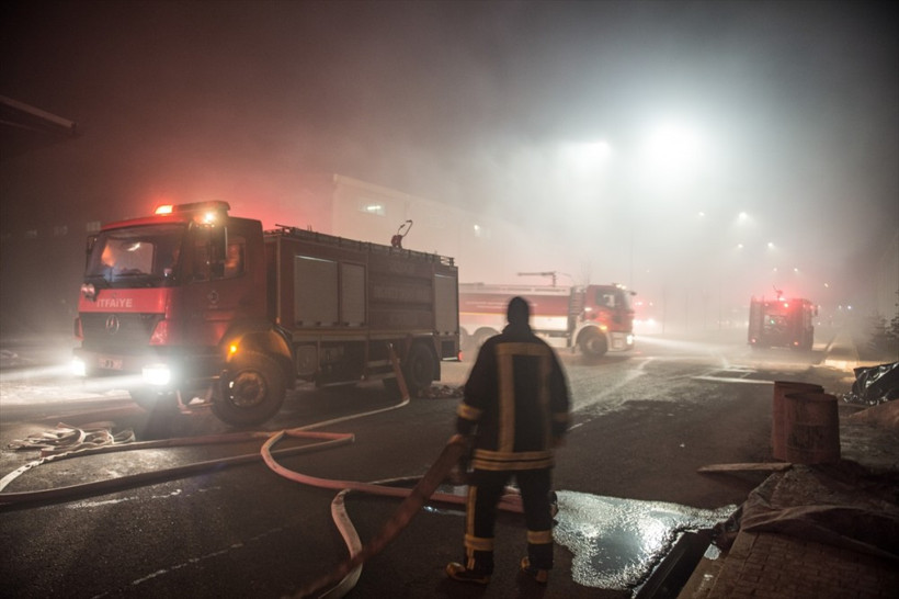 Gaziantep'te korkunç yangın! 40'tan fazla araç... - Resim: 4