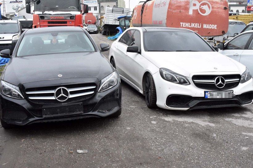 Konya'da change şebekesine operasyon 15 lüks araç ele geçirildi - Resim: 2