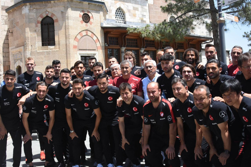 A Milli Takım, Mevlana Müzesi'ni ziyaret etti - Resim: 2