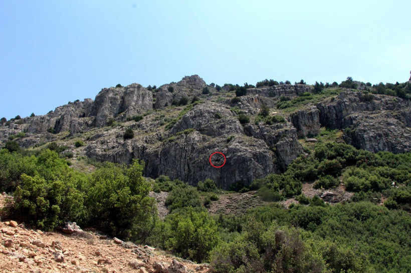 Uçurumda mahsur kalan 2 keçi 5 gündür kurtarılmayı bekliyor - Resim: 1