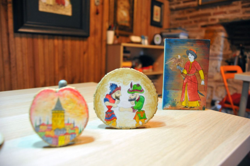 Gazoz kapağı, taş ve deniz kabuklarından bakın neler yapıyor! - Resim: 2