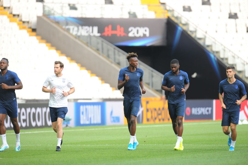 Dev maç öncesi  Chelsea son antrenmanını yaptı - Resim: 4