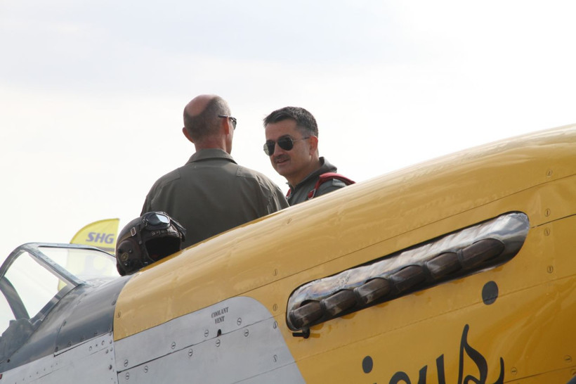 Bakan Bekir Pakdemirli gösteri uçağıyla uçuş yaptı - Resim: 4