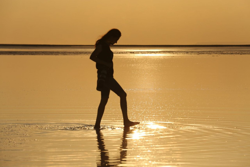 Tuz Gölü'nün gün batımındaki eşsiz güzelliği hayran bırakıyor - Resim: 2