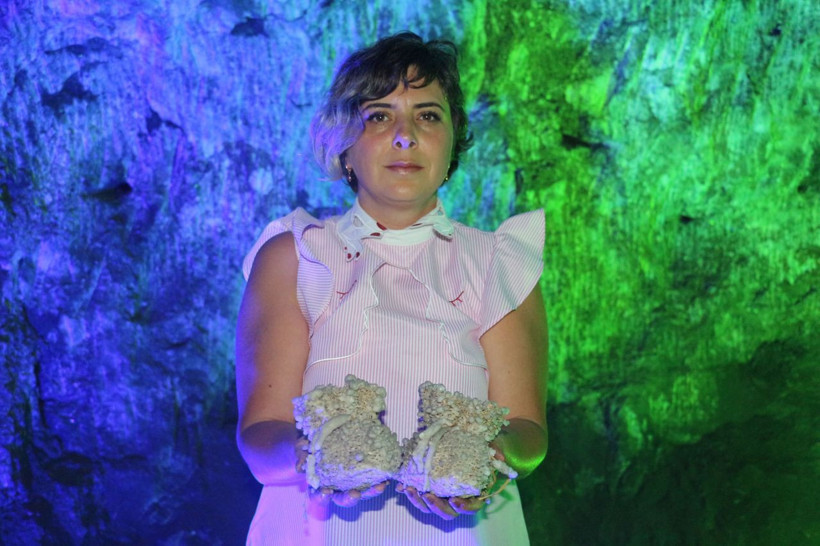 Kurutulmuş bağırsaklardan elbise yaptı eserleri görenler çok şaşırdı - Resim: 4