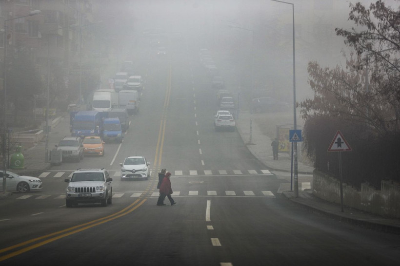 Başkent'ten sis manzaraları: Görenler büyülendi - Resim: 4
