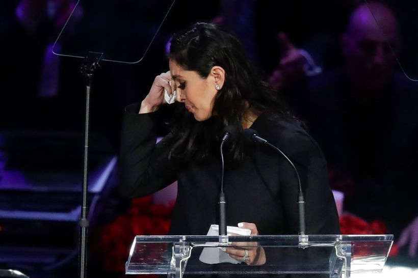 Kobe Bryant'ın eşi ağlayarak konuştu: Bebeğim Gigi'mize iyi bak - Resim: 4