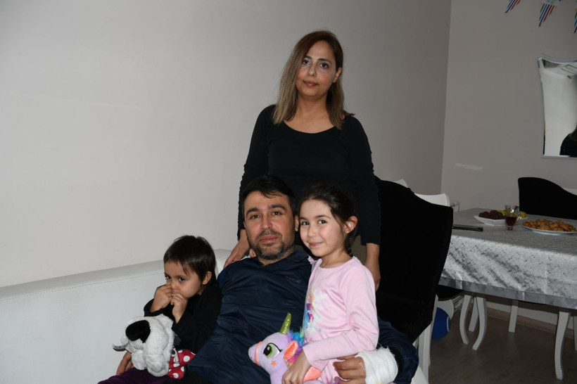 İdlib'de yaralanan yüzbaşı Mersin Tarsus’taki evine geldi - Resim: 1