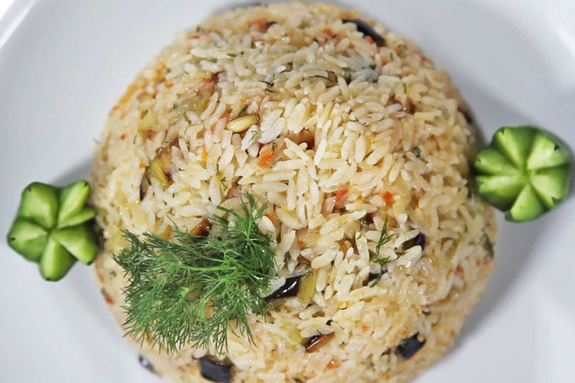 Patlıcanlı pilav nasıl yapılır nefis bir tat! - Resim: 3