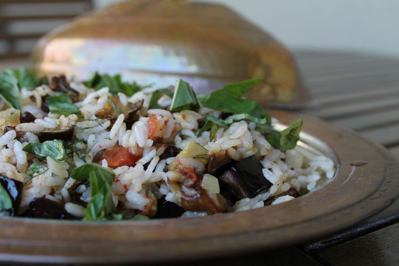 Patlıcanlı pilav nasıl yapılır nefis bir tat! - Resim: 4