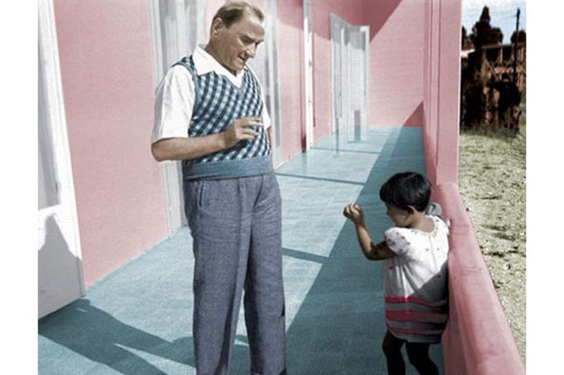 Gazi Mustafa Kemal Atatürk'ün çocuk sevgisi - Resim: 4