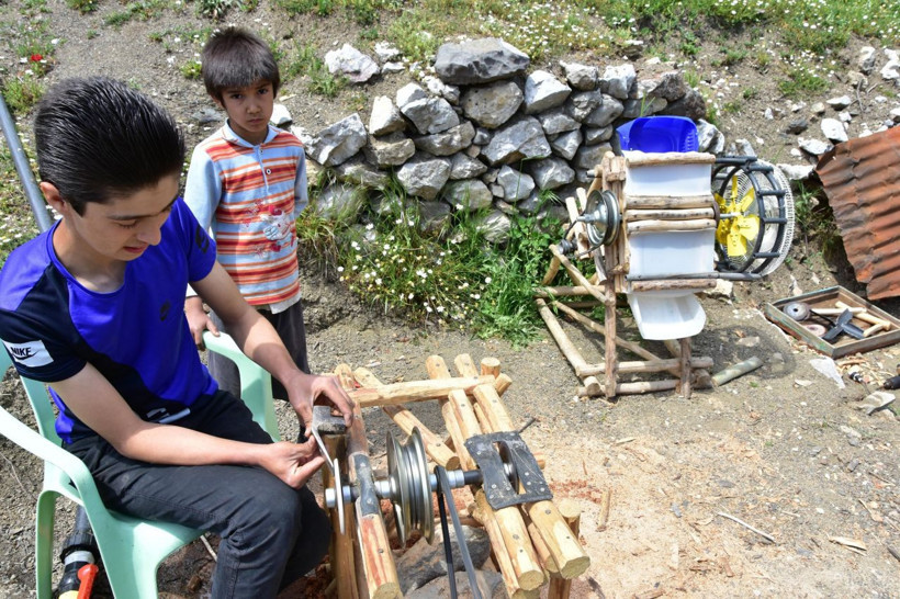 Muğla'da yaşadığı imkansızlıklar genci mucit yaptı TÜBİTAK başkanı destek sözü verdi - Resim: 2