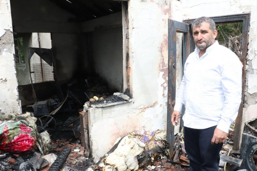 Zonguldak'ta evleri çıkan yangında kül oldu yardım bekliyorlar - Resim: 3