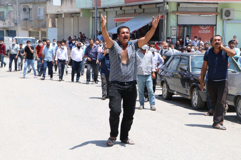 Kızılırmak'ta boğularak can veren çocukların cenazesinde yürek bukan görüntüler - Resim: 2