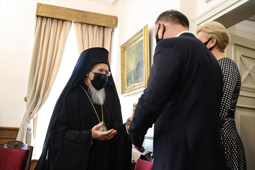 Türk SİHA'sı alan ilk NATO ülkesi Polonya'nın Cumhurbaşkanı Duda İstanbul'da! Önce Patrikhane sonra Polonezköy - Resim: 1