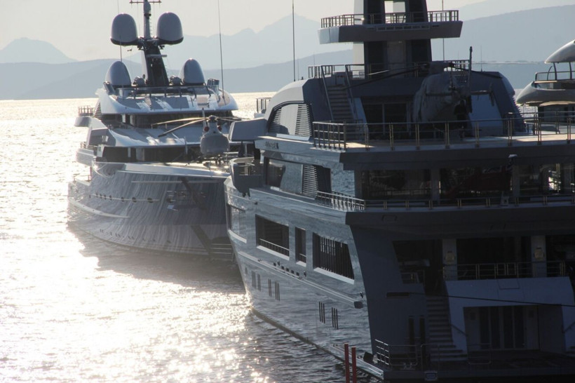 Muğla'da mega lüks yatları görenler dakikalarca baktı! İhtişamıyla büyüledi - Resim: 4
